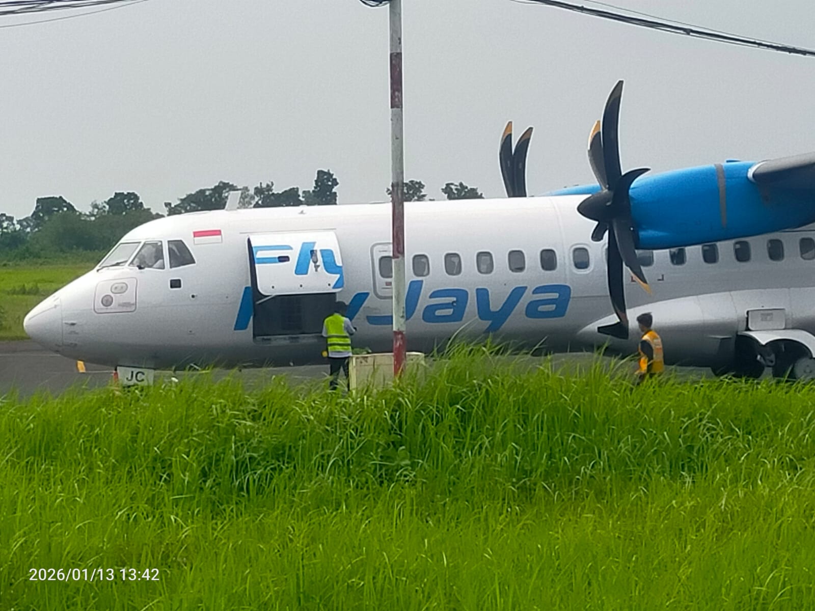 ” Maskapai Fly Jaya ” Penerbangan Jember Jakarta Kembali Beroperasi di Bandara Notohadinegoro Jember